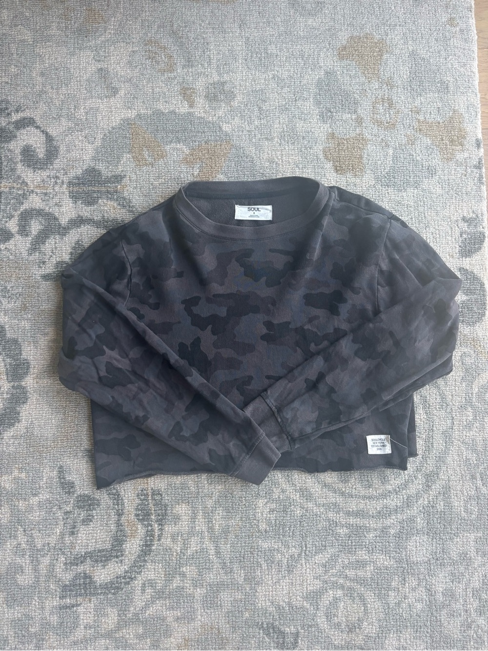Soulcycle Casey Crop Sweatshirt